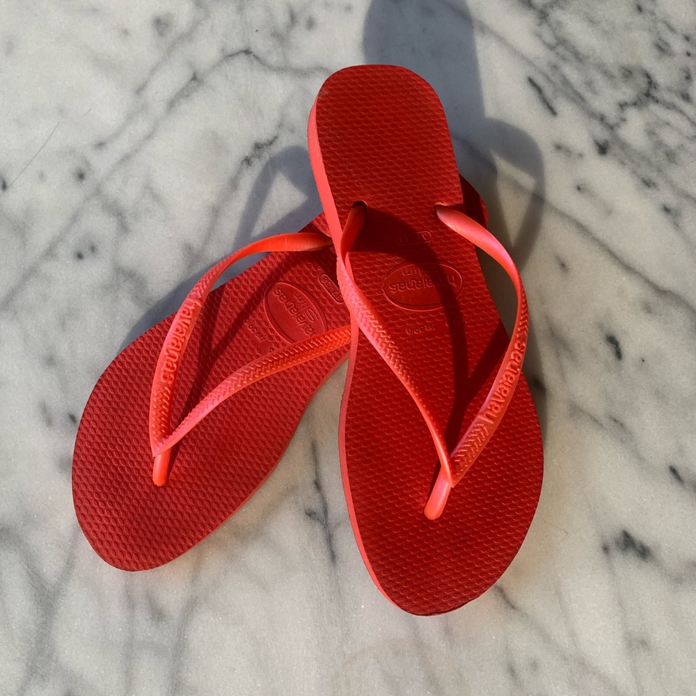 Havaianas Slim Coral Sandals, 37-38